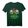 Rapid on Fire Herren und Damen Shirt – Lustiges Rapid Wien Fan-Shirt mit Dialekt, ideal als Geschenk zu Weihnachten, Ostern oder Geburtstag