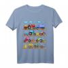 Kinder Trecker T-Shirt für Jungen - Traktor, Fahrzeuge & Bauernhof Design, Perfektes Geschenk zu Geburtstag & Weihnachten