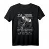 Herren Wikinger T-Shirt - Vatertag Geschenk mit Va-Thor, dem coolen Nordischen Gott Thor Motiv für Wikinger-Fans