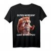 Lustiges Kaffee T-Shirt für Morgenmuffel & Montagshasser - Ironie, Humor & Motivation für Arbeit, Uni & Schule