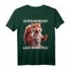 Lustiges Kaffee T-Shirt für Morgenmuffel & Montagshasser - Ironie, Humor & Motivation für Arbeit, Uni & Schule