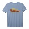 Star Wars Tatooine Landspeeder Retro Sun Graphic T-Shirt - Offiziell lizenziertes Star Wars Fan-Shirt