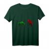Stock Market Bulls vs Bears T-Shirt - Aktienmarkt Grafik mit Bullen und Bären für Börsenfans