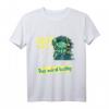 Lustiges Als Gott mich schuf grinste er T-Shirt - Humoriges Geschenk für Freunde und Familie