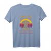 Libra Zodiac T-Shirt für Frauen - Geburtstagsgeschenk für September & Oktober Geborene mit Vintage Design