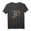 Hirschmotiv für Jäger zum 30. Geburtstag - Jagd T-Shirt mit Jubiläumszahl für Jäger und Jägerinnen in den 30ern