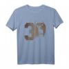 Hirschmotiv für Jäger zum 30. Geburtstag - Jagd T-Shirt mit Jubiläumszahl für Jäger und Jägerinnen in den 30ern