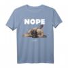Nope French Bulldog T-Shirt – Klassisch geschnitten, doppelt genähter Saum, perfekt für Hundeliebhaber & French Bulldog Fans