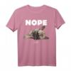Nope French Bulldog T-Shirt – Klassisch geschnitten, doppelt genähter Saum, perfekt für Hundeliebhaber & French Bulldog Fans