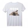 Nope French Bulldog T-Shirt – Klassisch geschnitten, doppelt genähter Saum, perfekt für Hundeliebhaber & French Bulldog Fans