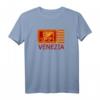 Venezia Italia T-Shirt - Klassisch geschnitten mit doppelt genähtem Saum für Italienfans und Reiseliebhaber