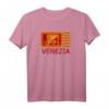 Venezia Italia T-Shirt - Klassisch geschnitten mit doppelt genähtem Saum für Italienfans und Reiseliebhaber