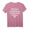 Funny My Aunt Is Definitely Cooler Than My Dad Damen T-Shirt – Humorvolles Geschenk für Tanten, Mütter und Familienfeiern