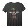 Cooler Opa Elf Weihnachtsoutfit Partnerlook Weihnachten T-Shirt – Festliches Familienkostüm für die Feiertage & Winterferien