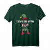 Cooler Opa Elf Weihnachtsoutfit Partnerlook Weihnachten T-Shirt – Festliches Familienkostüm für die Feiertage & Winterferien