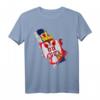 Serbien Balkan T-Shirt mit Flagge & Wappen - Geschenkidee für Belgrad, Zagreb & Balkan-Urlauber
