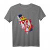 Serbien Balkan T-Shirt mit Flagge & Wappen - Geschenkidee für Belgrad, Zagreb & Balkan-Urlauber