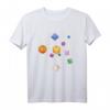 Würfel für Rollenspiele T-Shirt – Planetensystem Design für Tabletop- und Pen-and-Paper-Fans