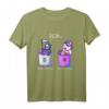 Ich ohne Kaffee - Lustiges Kaffeejunkie T-Shirt mit Einhorn und Sensenmann Design für Kaffeeliebhaber