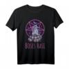 Böses Hasi Pentagramm T-Shirt – Rebellisches Gothic Shirt mit Schädel und Hasenmotiv für Satanisten und Dark Humor Fans