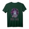 Böses Hasi Pentagramm T-Shirt – Rebellisches Gothic Shirt mit Schädel und Hasenmotiv für Satanisten und Dark Humor Fans