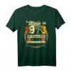Made In 1973 All Original Parts Cassette Vintage Birthday T-Shirt – Klassisch & Retro Geschenk für Geburtstagskinder