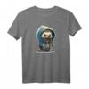 Retro Igel T-Shirt - Niedliches Tiermotiv für Tierliebhaber und Retro-Fans