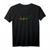 Rainbow Heartbeat Brettspiel T-Shirt – Perfektes Geschenk für Brettspieler & Spieleliebhaber, ideal für Mama, Papa & Freunde