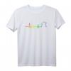 Rainbow Heartbeat Brettspiel T-Shirt – Perfektes Geschenk für Brettspieler & Spieleliebhaber, ideal für Mama, Papa & Freunde