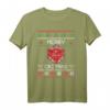 Merry Critmas Christmas RPG Brettspiel Rollenspiel Ugly T-Shirt – Lustiges Weihnachtsgeschenk für Gamer und Brettspielfans