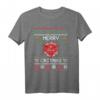 Merry Critmas Christmas RPG Brettspiel Rollenspiel Ugly T-Shirt – Lustiges Weihnachtsgeschenk für Gamer und Brettspielfans