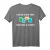 Briefmarken-Zitat 'Hoarder' T-Shirt – Lustiges Geschenk für Briefmarkensammler und Philatelisten