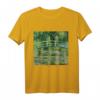 Monets Seerosen und japanische Brücke T-Shirt – Kunstliebhaber Geschenk mit Impressionismus-Motiv