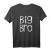 Big Bro Älterer Bruder Passendes Geschwister Familie T-Shirt für Fotos, Feiern & Geburt Ankündigungen