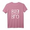 Big Bro Älterer Bruder Passendes Geschwister Familie T-Shirt für Fotos, Feiern & Geburt Ankündigungen