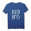 Big Bro Älterer Bruder Passendes Geschwister Familie T-Shirt für Fotos, Feiern & Geburt Ankündigungen