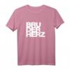 Bestes Geschenk für deinen Bruder - BRUDERHERZ T-Shirt als Geburtstags- oder Weihnachtsgeschenk, personalisiertes Motiv