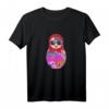 Bunte Graffiti Matroschka Püppchen T-Shirt – Modisches Streetwear-Oberteil, Perfekt als Geschenk zu Weihnachten, Geburtstag und Feiertagen
