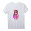 Bunte Graffiti Matroschka Püppchen T-Shirt – Modisches Streetwear-Oberteil, Perfekt als Geschenk zu Weihnachten, Geburtstag und Feiertagen