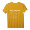 Book Hangover Definition T-Shirt für Buchliebhaber – Humorvolles Literatur-Shirt für Leser und Bibliotheksbesucher