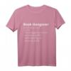 Book Hangover Definition T-Shirt für Buchliebhaber – Humorvolles Literatur-Shirt für Leser und Bibliotheksbesucher