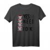Yes I Do Really Need All These Books Buchwurm Sprüche T-Shirt – Lustiges Geschenk für Buchliebhaber, Librarians & Bücherfans zu Geburtstagen, Muttertag, Vatertag & Weihnachten