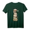 Kawaii Panda, Bücher und Tee Geschenk - Süßes Pandabären T-Shirt für Tier- und Buchliebhaber, perfekt als Weihnachts- oder Geburtstagsgeschenk für Familie und Freunde