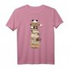 Kawaii Panda, Bücher und Tee Geschenk - Süßes Pandabären T-Shirt für Tier- und Buchliebhaber, perfekt als Weihnachts- oder Geburtstagsgeschenk für Familie und Freunde