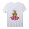 Kuh Zen Yoga Meditation Buddha T-Shirt mit Blume des Lebens – Spirituelles Tier- und Geometrie-Design für Yoga, Meditation und Humor