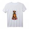 Rhodesian Ridgeback Buddha Mandala Yoga Zen Langarmshirt – Perfektes Geschenk für Hundeliebhaber, Yoga & Spirituosen Fans, Damen & Herren