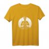 Damen Yoga Meditieren Namaste Buddha Yin und Yang T-Shirt – Perfekt für Yogapraktizierende & als spirituelles Geschenk zu Weihnachten oder Geburtstag