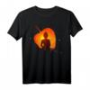 Buddha Meditation T-Shirt mit Silhouette – Yoga und Meditationskleidung für Spirituelle & Achtsame Menschen