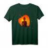 Buddha Meditation T-Shirt mit Silhouette – Yoga und Meditationskleidung für Spirituelle & Achtsame Menschen