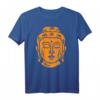 Backprint Buddha Kopf T-Shirt mit buddhistischer Weisheit – Perfekt für Meditation, Yoga und Achtsamkeit im Einklang mit Ying und Yang